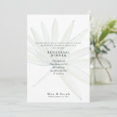 トロピカルな結婚式のリハーサル 招待状 (スタンド正面)