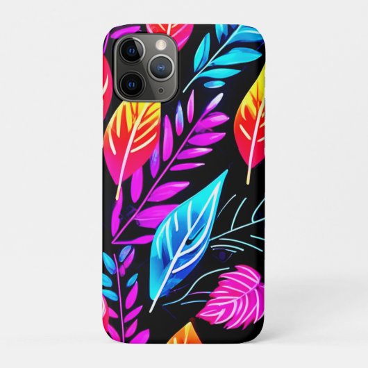 トロピカルな葉：リーフアート Case-Mate iPhoneケース (裏)
