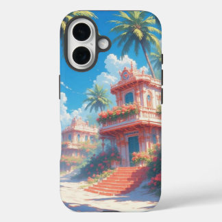 トロピカルな風景 iPhone 16ケース