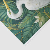 トロピカルの白いツルとエレガントクチナシ 薄葉紙 (詳細)