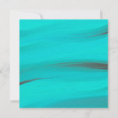 トロピカルはっきりしたで明るいフローラ結婚ズ 招待状 (裏面)