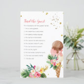 トロピカルアイスクリームブライダルを見つけるゲストゲーム (スタンド正面)