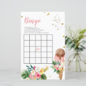 トロピカルアイスクリームブライダルシャワービンゴゲーム (スタンド正面)