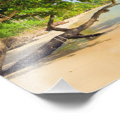 トロピカルアイランドでの休暇 フォトプリント            (角)