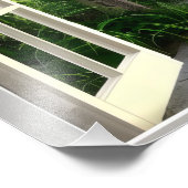 トロピカルアイランドウィンドウビュー フォトプリント            (角)