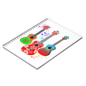 トロピカルアイランドウクレレ ノートブック (左側)