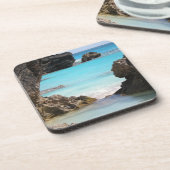 トロピカルアイランドコースト&シー写真 コースター (左側)