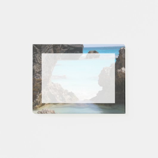 トロピカルアイランドコースト&シー写真 ポストイット (正面)