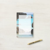 トロピカルアイランドコースト&シー写真 ポストイット (デスク上)