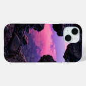トロピカルアイランドサンセット風景 Case-Mate iPhoneケース (裏面 (横))