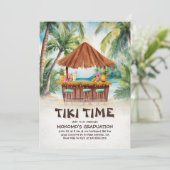 トロピカルアイランドティキバー卒業 招待状 (スタンド正面)