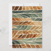 トロピカルアイランドティキバー卒業 招待状 (裏面)