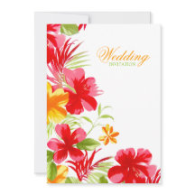 トロピカルアイランドハイビスカスビーチ結婚式