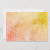 トロピカルアイランドハイビスカス結婚式招待状 招待状 (裏面)