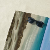 トロピカルアイランドパラダイスサンディビーチ ビーチタオル (インサイチュ)