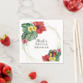 トロピカルアイランドパラダイスバーズボタニカル スタンダードカクテルナプキン (インサイチュ)