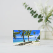 トロピカルアイランドパームパラダイスチル  名刺 (スタンド正面)