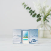 トロピカルアイランドビューインウィンターズドア 名刺 (スタンド正面)