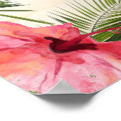 トロピカルアイランドビーチウェルカムトゥパラダイス ポスター (角)