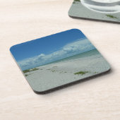 トロピカルアイランドビーチパラダイス自然写真 コースター (左側)