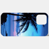 トロピカルアイランドビーチ海ピンクブルーサンセットフォト Case-Mate iPhoneケース (裏面 (横))