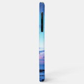 トロピカルアイランドビーチ海ピンクブルーサンセットフォト Case-Mate iPhoneケース (裏面/左)