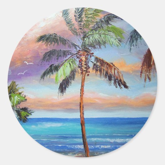 トロピカルアイランドビーチ ラウンドシール (正面)