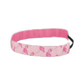 トロピカルアイランドピンクフラミンゴバードヘッドバンド アスレチックヘッドバンド (右)