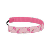 トロピカルアイランドピンクフラミンゴバードヘッドバンド アスレチックヘッドバンド (左)