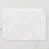 トロピカルアイランドフラワーウェディング招待状 招待状 (裏面)