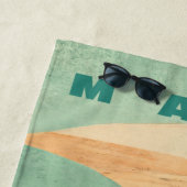 トロピカルアイランドマウイ ビーチタオル (インサイチュ)