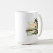 トロピカルアイランドマグ コーヒーマグカップ (正面右)