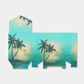 トロピカルアイルサンライズラブ感謝していアンドティール(緑がかった色)ID581 フェイバーボックス (折り畳みなし)