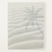 トロピカルアイルサンライズ結婚の計画ティール（緑がかった色）L2 ID581 プランナー手帳 (裏面)