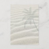 トロピカルアイルサンライズ結婚の詳細ピンクID581 エンクロージャーカード (裏面)