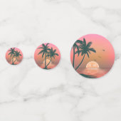 トロピカルアイルサンライズ結婚ズピンクID581 コンフェッティ (裏面)