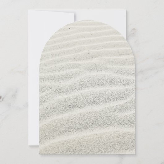 トロピカルアイルサンライズ結婚ズピンクL2アーチID581 招待状 (裏面)