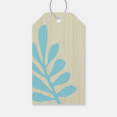 トロピカルアクアベイビー オン ボード ギフトタグ (裏面)