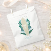 トロピカルアクアベビーオンボード フェイバーバッグ (クリップ留めされた状態)