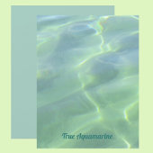 トロピカルアクアマリンウォータースクレーブック紙