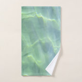 トロピカルアクアマリン水 バスタオルセット (ハンドタオル)