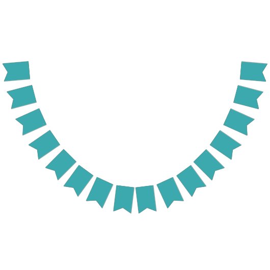 トロピカルアクア/ターコイズ無地のカラーSW 6767 バンティングフラッグ (全)