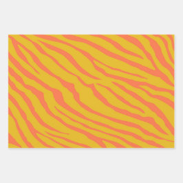 トロピカルアニマルプリントデザインキッズティーンおもしろい ラッピングペーパーシート