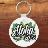 トロピカルアロハクラス2022ハワイアンルアウ（ハワイ式宴会）の好意 キーホルダー (正面)