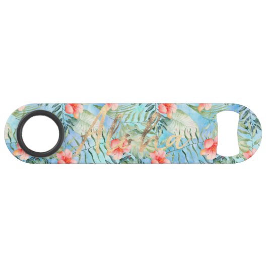 トロピカルアロハハイビスカスフローラ スピード栓抜き (正面(横))