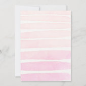 トロピカルアロハバースデー招待状 ハワイアン招待 招待状 (裏面)