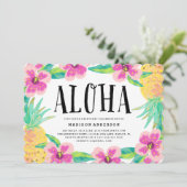トロピカルアロハパーティの招待状 招待状 (スタンド正面)