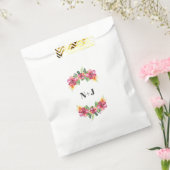 トロピカルアロハフラワーズフローラ結婚植物学 フェイバーバッグ (封をした状態)