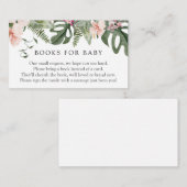 トロピカルアロハベビーブックスベビー エンクロージャーカード (正面/裏面)