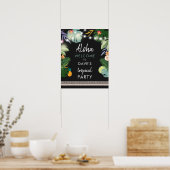 トロピカルアロハルアウ ハワイアンパーティー ウェルカムサイン ポスター (キッチン)